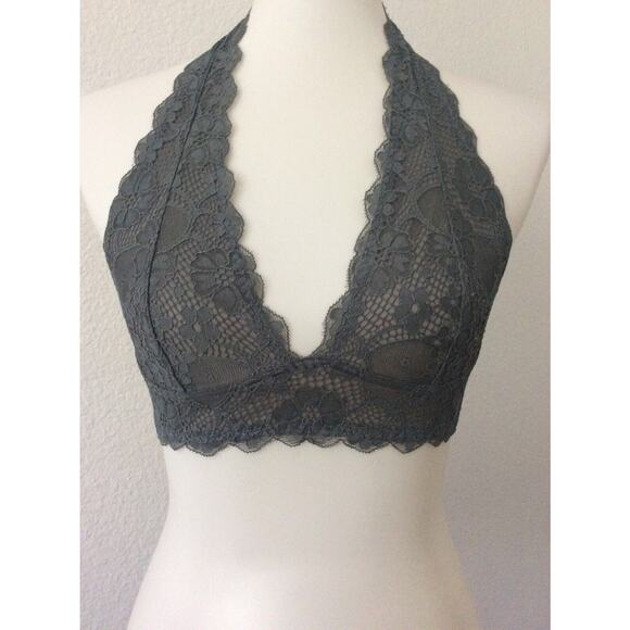 Intimately Free People Lingerie Bralette Lace Floral - Picture 2 of 8